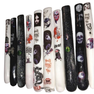 Hand crafted custom 10pc xxxl acrylic press on nails sz large